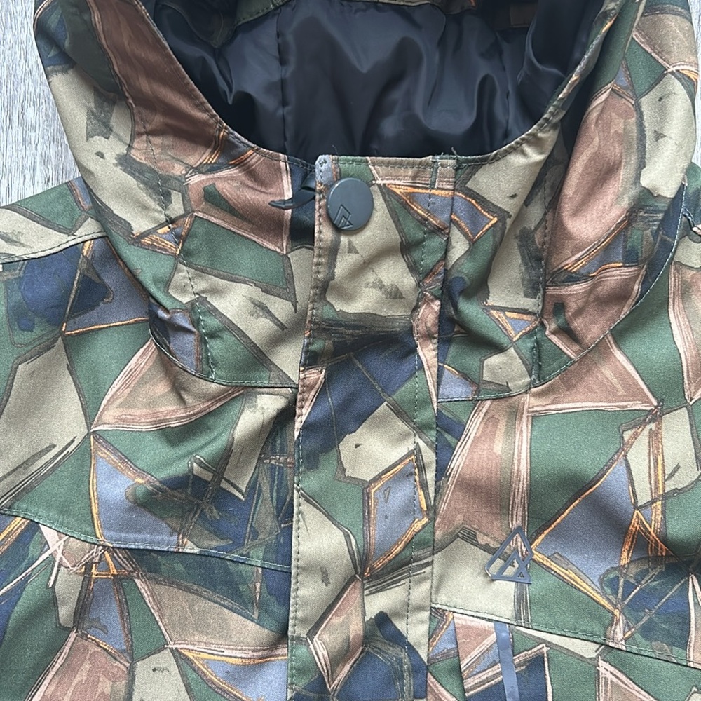 Ripzone boys snowboarding jacket with arm vents and Sherpa lining size large L - Picture 4 of 12
